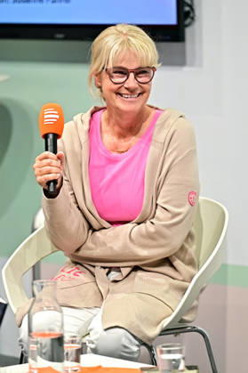 Frankfurt Book Fair 2026: Author Cornelia Nele Neuhaus on October 7, 2026, at the Frankfurt Book Fair 20261007MWI151447