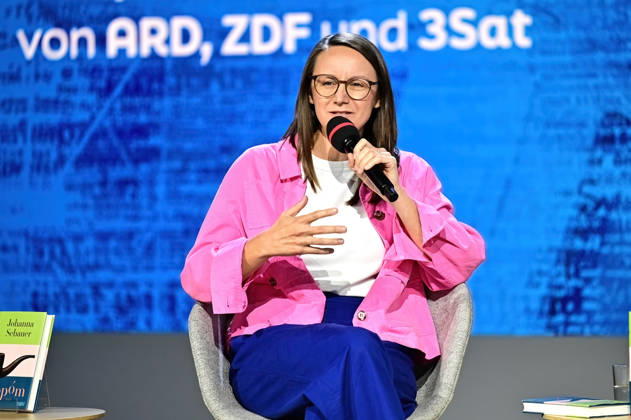 Frankfurt Book Fair 2026: Author Johanna Sebauer on October 7, 2026, at the Frankfurt Book Fair 20261007MWI151613