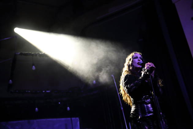 Alexandra Ashley Hughes, also known as Allie X, at a concert at the Metropol in Berlin, October 7, 2026 Allie X Concert Berlin