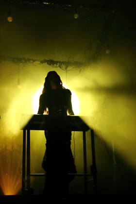 Alexandra Ashley Hughes, also known as Allie X, at a concert at the Metropol in Berlin, October 7, 2026 Allie X Concert Berlin