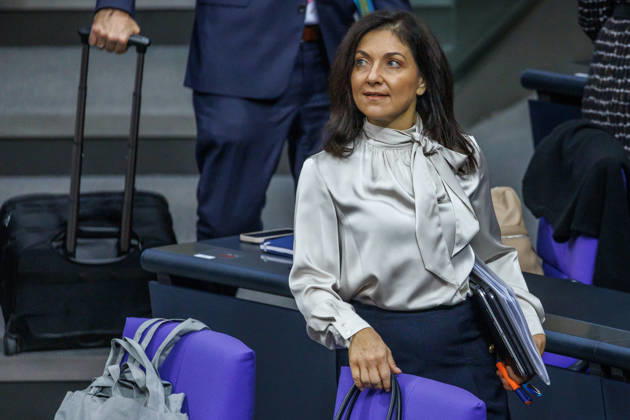 Bundestag: Katherina Reiche (CDU), Federal Minister for Economic Affairs and Energy, at the German Bundestag on October 8, 2026, in Berlin, Berlin, Berlin, Germany, Bundestag