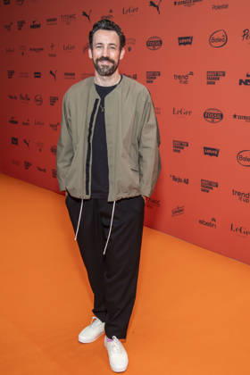 ABB ABOUTYOU host Jan Koeppen as a guest at the ABOUT YOU Opera Fashion Show at the Admiralspalast on October 7, 2026, in Berlin, Germany