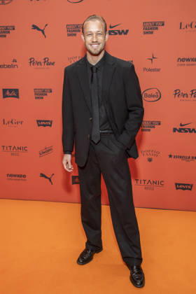 ABB ABOUTYOU Kevin Pabel as a guest on the Orange Carpet at the ABOUT YOU Opera Fashion Show at the Admiralspalast on October 7, 2026, in Berlin, Germany