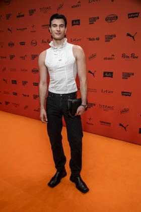 ABB ABOUTYOU Frieder Sell as a guest on the orange carpet at the ABOUT YOU Opera Fashion Show at the Admiralspalast on October 7, 2026, in Berlin, Germany