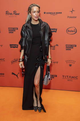ABB ABOUTYOU Marina Hoermanseder as a guest on the orange carpet at the ABOUT YOU Opera Fashion Show at the Admiralspalast on October 7, 2026, in Berlin, Germany