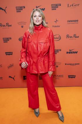 ABB ABOUTYOU Josefin Bressel walks the orange carpet at the ABOUT YOU Opera Fashion Show at the Admiralspalast on October 7, 2026, in Berlin, Germany