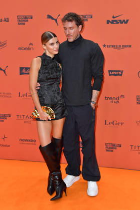 Romina Palm and Christian Wolf at the ABOUT YOU Opera Fashion Show in Berlin on October 7, 2026