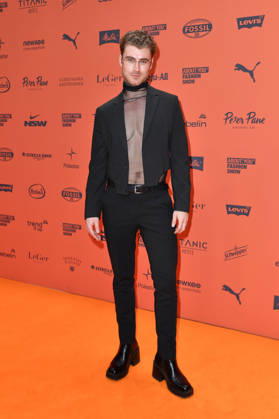 Linus Weber at the ABOUT YOU Opera Fashion Show in Berlin on October 7, 2026