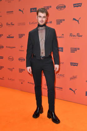Linus Weber at the ABOUT YOU Opera Fashion Show in Berlin on October 7, 2026