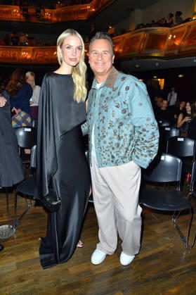 Leonie Hanne and Guido Maria Kretschmer at the ABOUT YOU Opera Fashion Show in Berlin on October 7, 2026