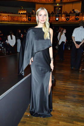 Leonie Hanne at the ABOUT YOU Opera Fashion Show in Berlin on October 7, 2026