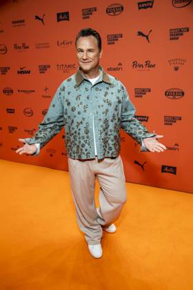 ABB ABOUTYOU Guido Maria Kretschmer as a guest on the Orange Carpet at the ABOUT YOU Opera Fashion Show at the Admiralspalast on October 7, 2026, in Berlin, Germany