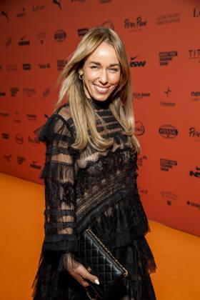 ABB ABOUTYOU Annemarie Carpendale makes a solo appearance on the Orange Carpet at the ABOUT YOU Opera Fashion Show at the Admiralspalast on October 7, 2026, in Berlin, Germany