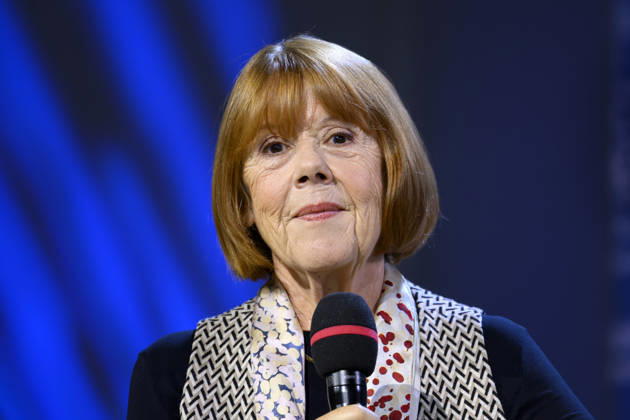 Author Gisele Pelicot speaks at the 2026 Frankfurt Book Fair in Frankfurt am Main, October 7, 2026, Hesse, Germany Copyright: xDwixAnoraganingrumx