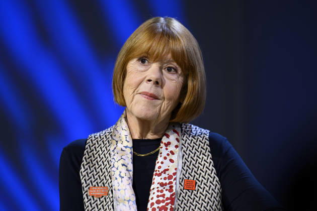 Author Gisele Pelicot speaks at the 2026 Frankfurt Book Fair in Frankfurt am Main, October 7, 2026, Hesse, Germany Copyright: xDwixAnoraganingrumx