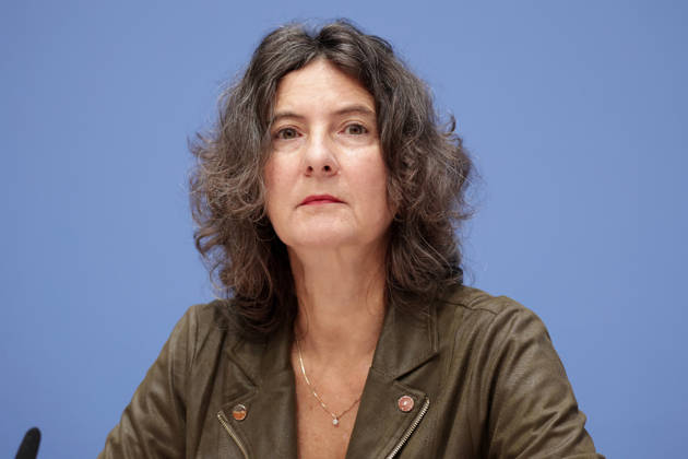 Prof. Dr. Sabine Kuhlmann, Vice Chair of the NKR, press conference on the National Regulatory Review Board’s annual report on reducing bureaucracy, Berlin, October 8, 2026