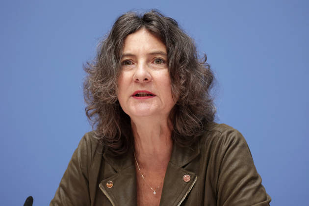 Prof. Dr. Sabine Kuhlmann, Vice Chair of the NKR, press conference on the National Regulatory Review Board’s annual report on reducing bureaucracy, Berlin, October 8, 2026