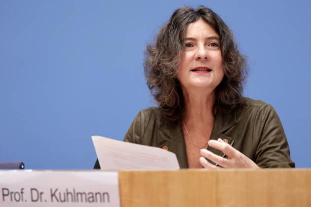 Prof. Dr. Sabine Kuhlmann, Vice Chair of the NKR, press conference on the National Regulatory Review Board’s annual report on reducing bureaucracy, Berlin, October 8, 2026