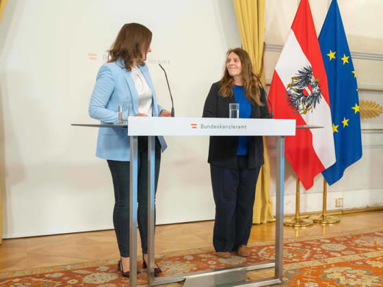 October 8, 2026: Presentation on Early Childhood Education by Claudia Plakolm (ÖVP), Federal Minister for Europe, Integration, and Family at the Federal Chancellery, Claudia Plakolm (ÖVP), and Manuela Lenk, Director General of Specialized Statistics at Statistics Austria, on October 8, 2026, at the presentation of the 2025–26 Monitoring Report on Early Childhood Education