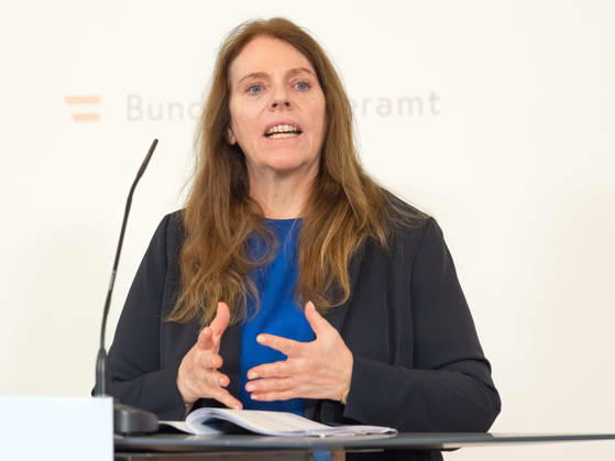 October 8, 2026: Presentation on Early Childhood Education by Manuela Lenk, Director General of Subject-Specific Statistics at Statistics Austria, on October 8, 2026, during the presentation of the 2025–26 Early Childhood Education Monitoring Report by Statistics Austria at the Federal Chancellery in Vienna, Vienna, Austria