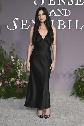 Cazzie David at the premiere of the movie *Sense and Sensibility* at the United Theater in Los Angeles, October 7, 2026 Foto:xD.xStarbuckx xFuturexImagex sensuality_6051