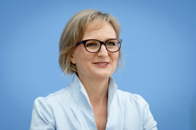 BPK, Alliance 90 The Greens, Franziska Brantner, Berlin, BPK, Presentation of the Main Resolution Our Plan for Germany, Franziska Brantner, Federal Chair, Alliance 90 The Greens, Berlin, Berlin, GER