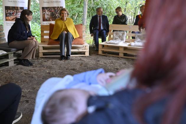 Queen Mathilde Visits Winners Of the 2026 Queen Mathilde Prize GREZ-DOICEAU, BELGIUM - OCTOBER 08: Queen Mathilde of Belgium pictured visiting two organizations that won the 2026 Queen Mathilde Prize : Vzw Alba, on October 08, 2026 in Grez-Doiceau, Belgium, 08 10 2026 Grez-Doiceau Belgium Copyright: xPhilipxReynaersx