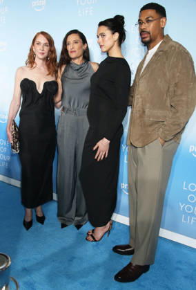 New York October 07, 2026. Jessie Henderson, Rachel Morrison, Margaret Qualley, Aaron Pierre attend Prime s premere of Love of Your Life at IFC Theater in New York. October 07, 2026. Copyright: xRWx