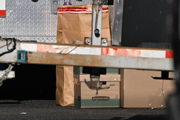 October 7, 2026, Philadelphia, Pennsylvania, USA: FBI agents seize evidence from the home of Eugene Horsch on West Chew Avenue in Philadelphia, Pennsylvania, United States, on October 7, 2026. Several evidence boxes and bags are visible, including one labeled drain trap and liquid contents. Authorities are investigating the property after linking it to at least seven missing women. Eugene Horsch is the son of the late Raymond R.C. Horsch. Philadelphia USA - ZUMAs197 20261007_aaa_s197_632 Copyright: xKylexMazzax