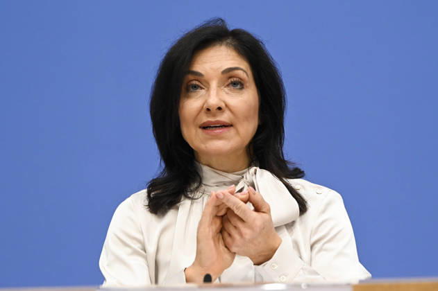 ABB BPK Federal Minister of Economic Affairs and Energy Katherina Reiche Presentation of the Federal Government s Fall 2026 Economic Forecast at the BPK Federal Press Conference in Berlin on October 8, 2026, Berlin, Germany