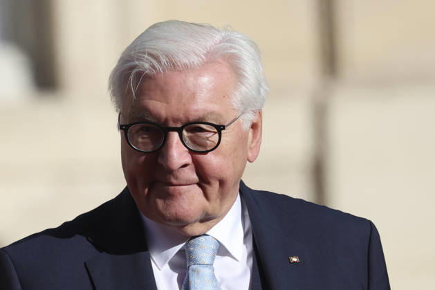 NEWS : Visite d Etat de Frank-Walter Steinmeier - Paris - 08 10 2026 Accueil de Frank-Walter Steinmeier, Prà sident de la Rà publique fà dà rale d Allemagne et de Elke Budenbender par Emmanuel Macron, Prà sident de la Rà publique et Brigitte Macron ce jeudi 8 octobre au palais de l™Elysà e ParisFrance Copyright: xMichtofx