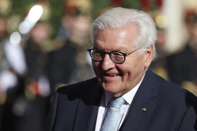NEWS : Visite d Etat de Frank-Walter Steinmeier - Paris - 08 10 2026 Accueil de Frank-Walter Steinmeier, Prà sident de la Rà publique fà dà rale d Allemagne et de Elke Budenbender par Emmanuel Macron, Prà sident de la Rà publique et Brigitte Macron ce jeudi 8 octobre au palais de l™Elysà e ParisFrance Copyright: xMichtofx