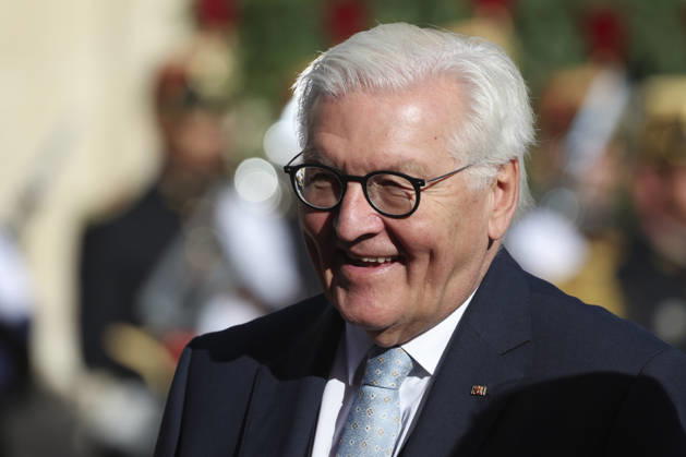 NEWS : Visite d Etat de Frank-Walter Steinmeier - Paris - 08 10 2026 Accueil de Frank-Walter Steinmeier, Prà sident de la Rà publique fà dà rale d Allemagne et de Elke Budenbender par Emmanuel Macron, Prà sident de la Rà publique et Brigitte Macron ce jeudi 8 octobre au palais de l™Elysà e ParisFrance Copyright: xMichtofx