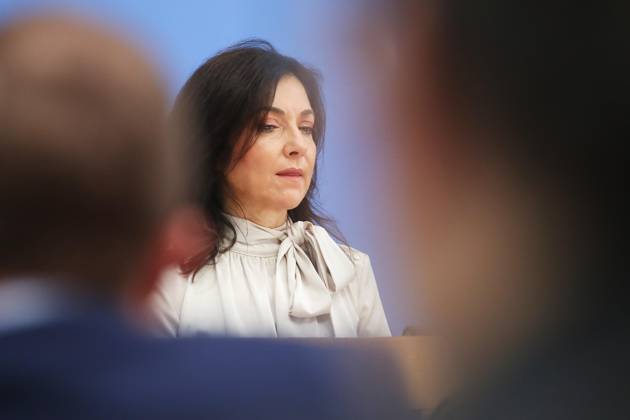 Berlin, Germany, October 8, 2026 Federal Press Conference: Presentation of the Federal Government s Annual Economic Forecast Federal Minister of Economy and Energy Katherina Reiche (CDU) Copyright: xdtsxNachrichtenagenturx dts_137575
