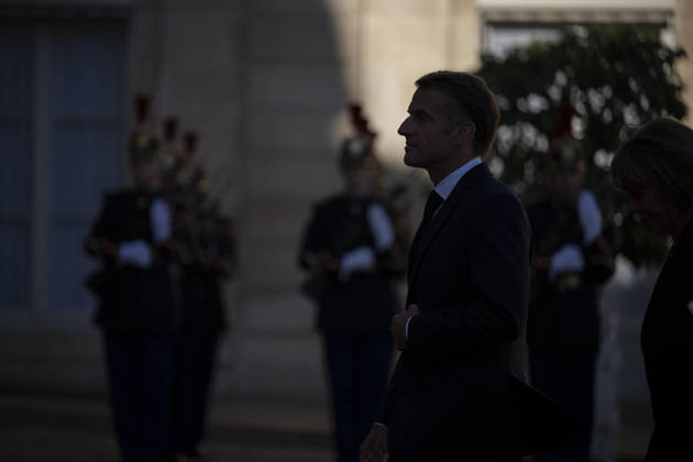 French President Macron Welcomes Germany s President Steinmeier - Paris French President Emmanuel Macron at the Elysee Palace in Paris on October 8, 2026. Photo by Eliot Blondet ABACAPRESS.COM Paris France France  Copyright: xBlondetxEliot ABACAx