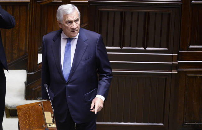 IPA89426074 - Rome, Chamber of Deputies: Electoral Law, explanations of vote, and final vote; photo by Antonio Tajani  Copyright: xSTEFANOxCAROFEIx xSTEFANOxCAROFEIx xFOTOGRAMMAx IPA89426074