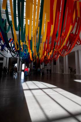 Exhibition Au dela by Sheila Hicks PHOTOPQR VOIX DU NORD FLORENT MOREAU October 8, 2026 LILLE October 8, 2026 The exhibition Au dela by artist Sheila Hicks, is on view at the Palais des Beaux-Arts PHOTO FLORENT MOREAU LA VOIX DU NORD LILLE, FRANCE, OCTOBER 8, 2026 Sheila Hicks – Beyond exhibition at the Palais des Beaux Arts in Lille The internationally renowned American artist presents a new installation in the museum’s atrium, exploring textile fiber through monumental works created especially for the space HAUTS-DE-FRANCE France Copyright: xPHOTOPQR VOIXxDUxNORD MAXPPPxFLORENTxMOREAUx 20261008VDN9612 20261008VDN9612