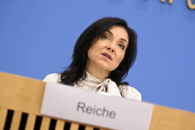 ABB BPK Federal Minister of Economy and Energy Katherina Reiche Presentation of the Federal Government’s Fall 2026 Forecast at the BPK Federal Press Conference in Berlin on October 8, 2026, Berlin, Germany