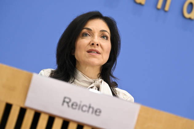 ABB BPK Federal Minister of Economy and Energy Katherina Reiche Presentation of the Federal Government’s Fall 2026 Forecast at the BPK Federal Press Conference in Berlin on October 8, 2026, Berlin, Germany