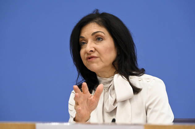 ABB BPK Federal Minister of Economy and Energy Katherina Reiche Presentation of the Federal Government’s Fall 2026 Forecast at the BPK Federal Press Conference in Berlin on October 8, 2026, Berlin, Germany