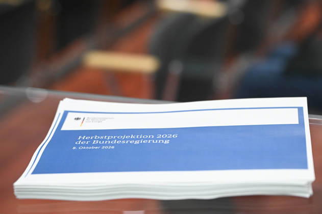 ABB BPK Fall Report (print edition): Presentation of the Federal Government’s Fall 2026 Projections at the BPK Federal Press Conference in Berlin on October 8, 2026, Berlin, Germany