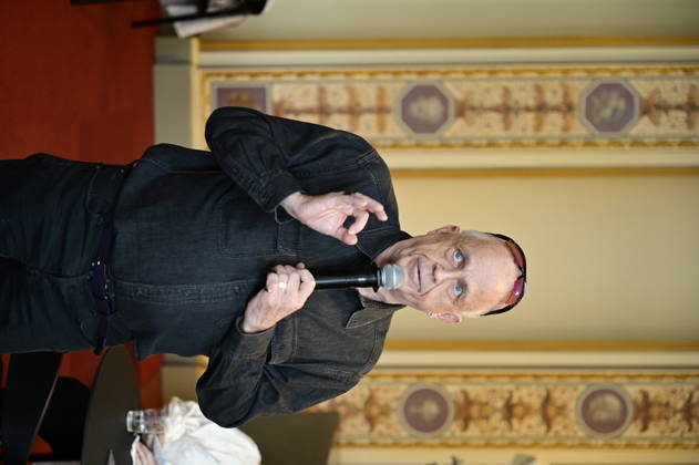 Stefan Hippler at the press conference and presentation of the 16th HOPE Award for the 18th HOPE Gala in Dresden at the Schauspielhaus Dresden, Dresden, October 8, 2026 Copyright: xMatthiasxWehnertx