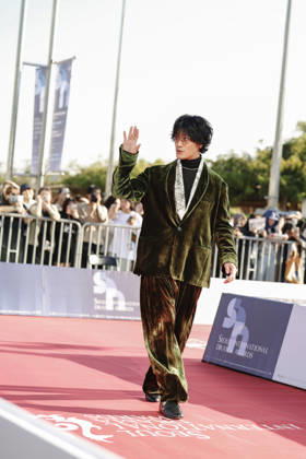 red carpet at Seoul Drama Awards in South Korea Japanese singer and actor Jin Akanishi poses for photos on the red carpet during the 21st Seoul International Drama Awards in Seoul, South Korea, on October 08, 2026. Seoul South Korea  Copyright: xMatrixxImages JungxUi-Chelx