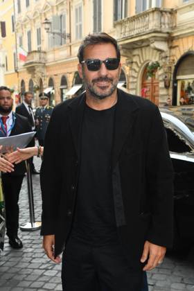 IPA89428059 - Rome, Teatro Sistina: Celebration marking the 150th anniversary of *Corriere della Sera*. Pictured: Edoardo Leo  Copyright: xVincenzoxLandix xVincenzoxLandix IPA89428059