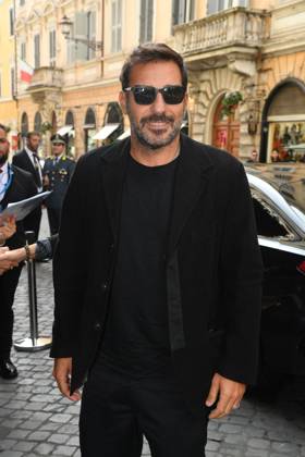 IPA89428060 - Rome, Teatro Sistina: Celebration marking the 150th anniversary of *Corriere della Sera*. Pictured: Edoardo Leo  Copyright: xVincenzoxLandix xVincenzoxLandix IPA89428060