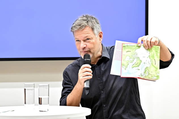 Frankfurt Book Fair 2026: Author Robert Habeck on October 8, 2026, at the Frankfurt Book Fair 20261008MWI152864