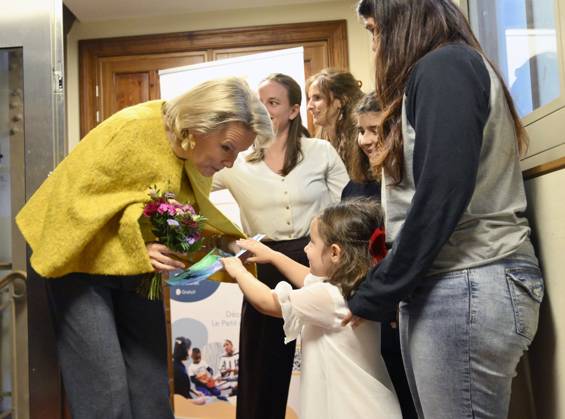 Queen Mathilde Visits Winners Of the 2026 Queen Mathilde Prize BRUSSELS, BELGIUM - OCTOBER 08: Queen Mathilde of Belgium pictured visiting two organizations that won the 2026 Queen Mathilde Prize : « le Petit Vélo Jaune », on October 08, 2026 in Brussels, Belgium, 08 10 2026 Brussels Belgium  Copyright: xPhilipxReynaersx