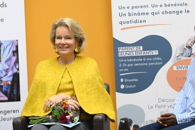 Queen Mathilde Visits Winners Of the 2026 Queen Mathilde Prize BRUSSELS, BELGIUM - OCTOBER 08: Queen Mathilde of Belgium pictured visiting two organizations that won the 2026 Queen Mathilde Prize : « le Petit Vélo Jaune », on October 08, 2026 in Brussels, Belgium, 08 10 2026 Brussels Belgium  Copyright: xPhilipxReynaersx