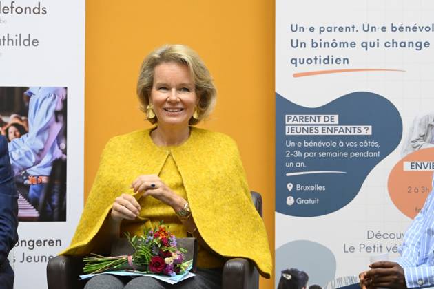 Queen Mathilde Visits Winners Of the 2026 Queen Mathilde Prize BRUSSELS, BELGIUM - OCTOBER 08: Queen Mathilde of Belgium pictured visiting two organizations that won the 2026 Queen Mathilde Prize : « le Petit Vélo Jaune », on October 08, 2026 in Brussels, Belgium, 08 10 2026 Brussels Belgium  Copyright: xPhilipxReynaersx