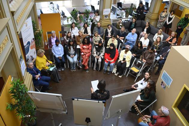 Queen Mathilde Visits Winners Of the 2026 Queen Mathilde Prize BRUSSELS, BELGIUM - OCTOBER 08: Queen Mathilde of Belgium pictured visiting two organizations that won the 2026 Queen Mathilde Prize : « le Petit Vélo Jaune », on October 08, 2026 in Brussels, Belgium, 08 10 2026 Brussels Belgium  Copyright: xPhilipxReynaersx